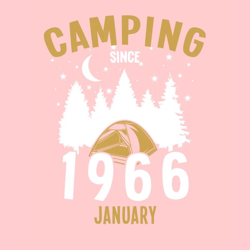 Geburtstag: Camping seit Januar 1966 Zelten