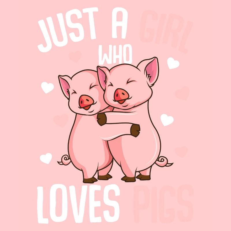Schweine Kinder Mädchen Geschenk