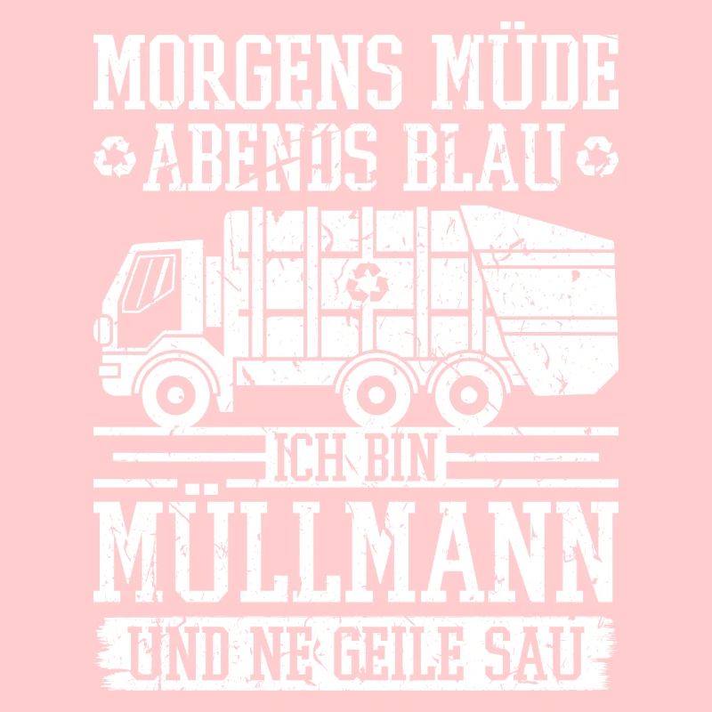 Müllmann Abfalltechniker Müllabfuhr