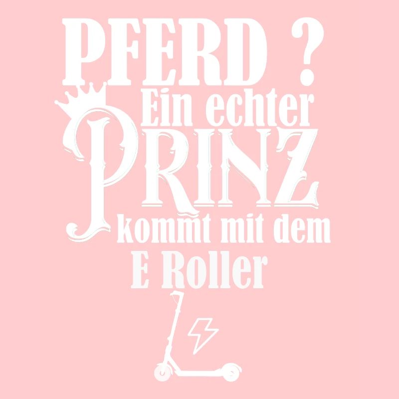 Pferd? Ein Prinz kommt mit dem E Roller