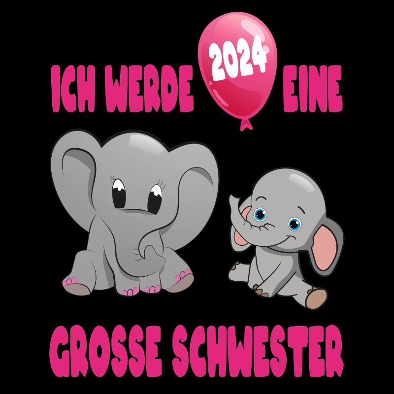 Ich werde eine große Schwester 2024