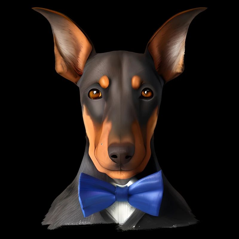 Dobermann Dobermannwelpe Hund Dobermanntrainer