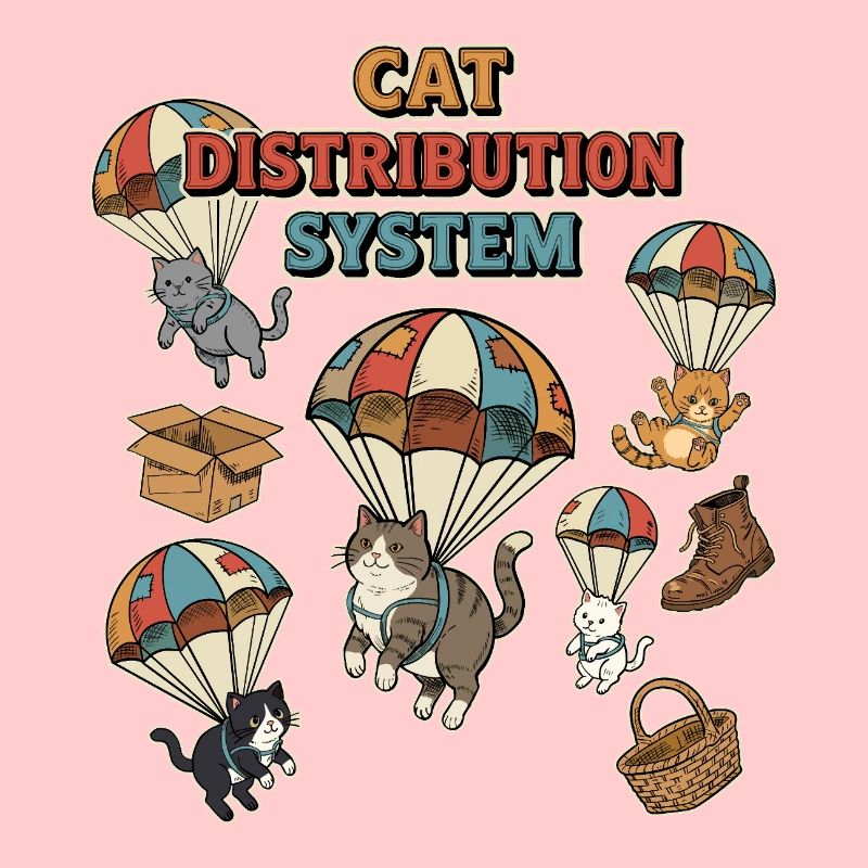 Système de distribution des chats