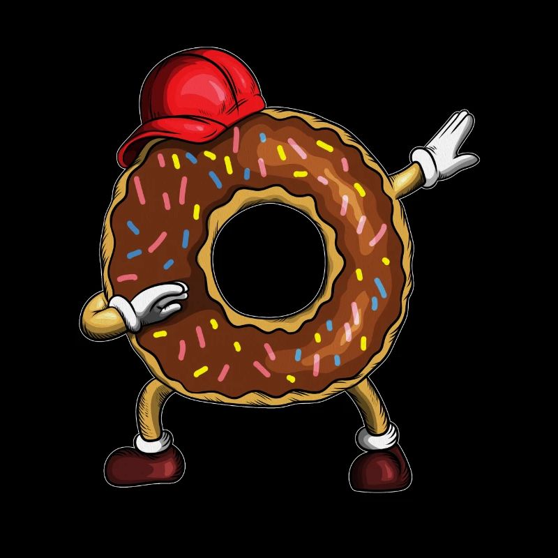 Leckerer Donut Dab Dabbing tanzen Tanzstunde