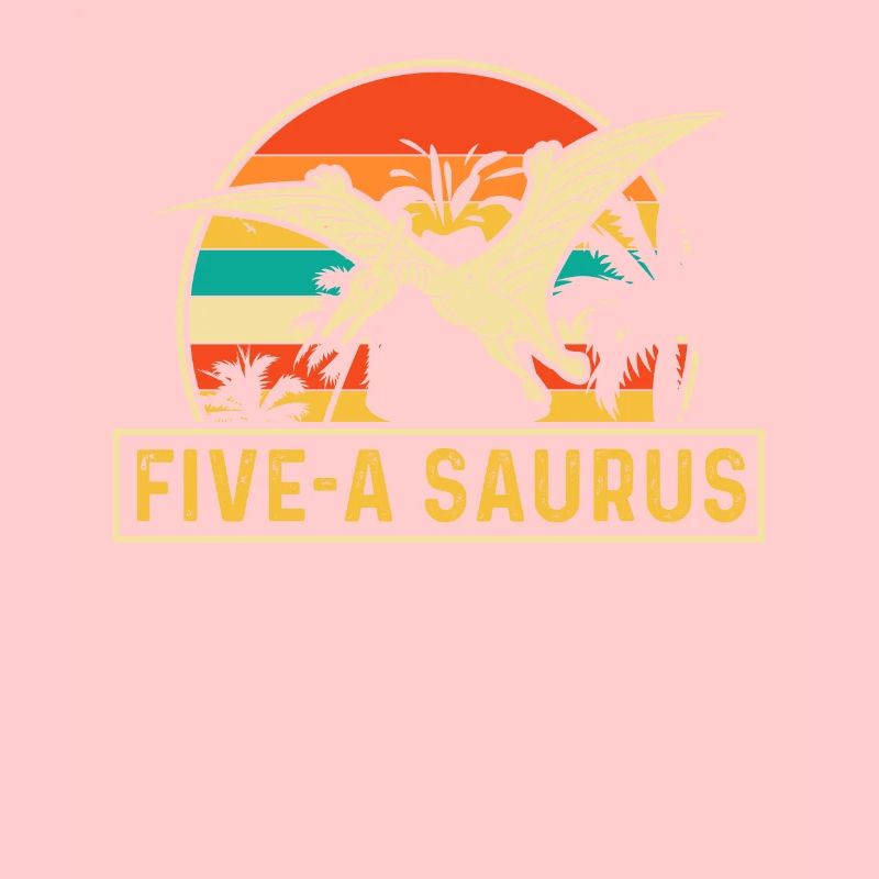 Five-A Saurus Pteranodon 5th Birthday
