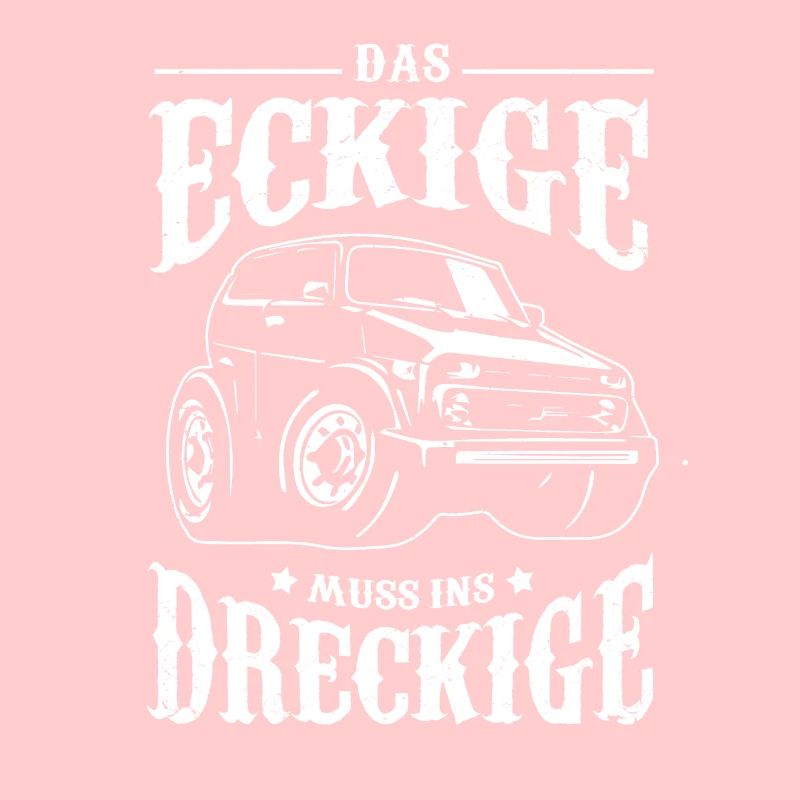 Der Eckige muss ins Dreckige Offroad Geschenk