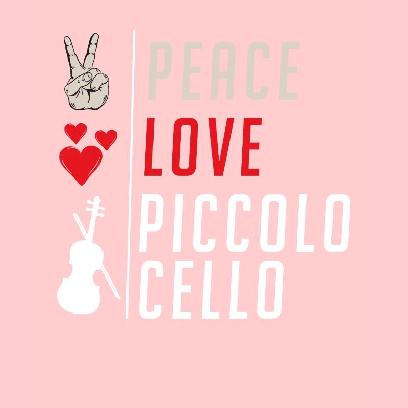 Joueurs d’instruments de musique de violoncelle Piccolo