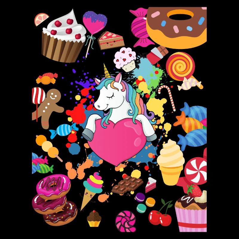 Conception de licorne pour les filles
