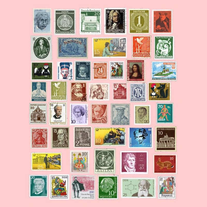 Conception de timbres-poste