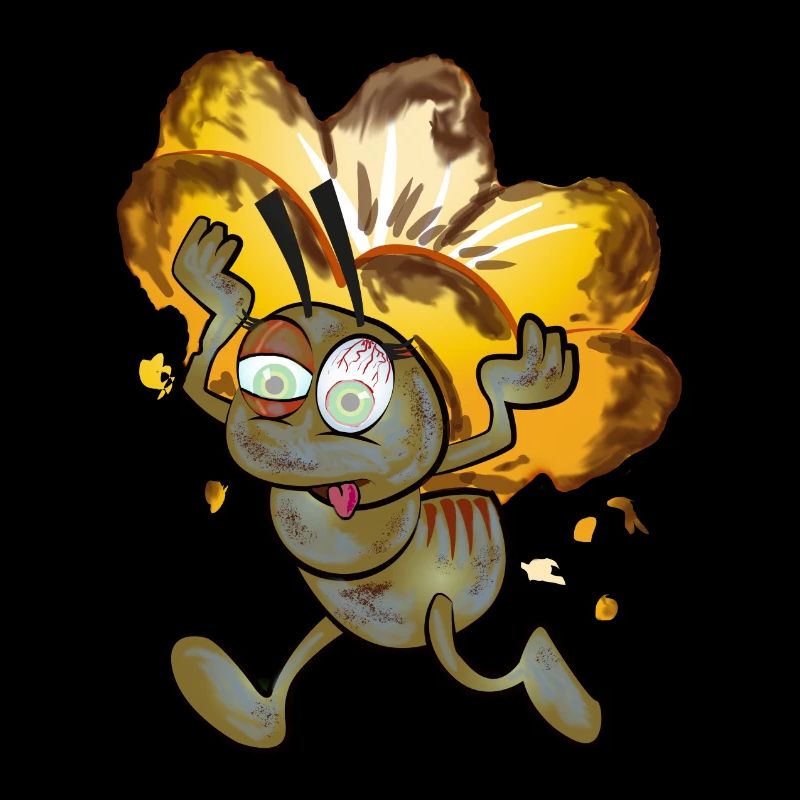 Zombie worker ant