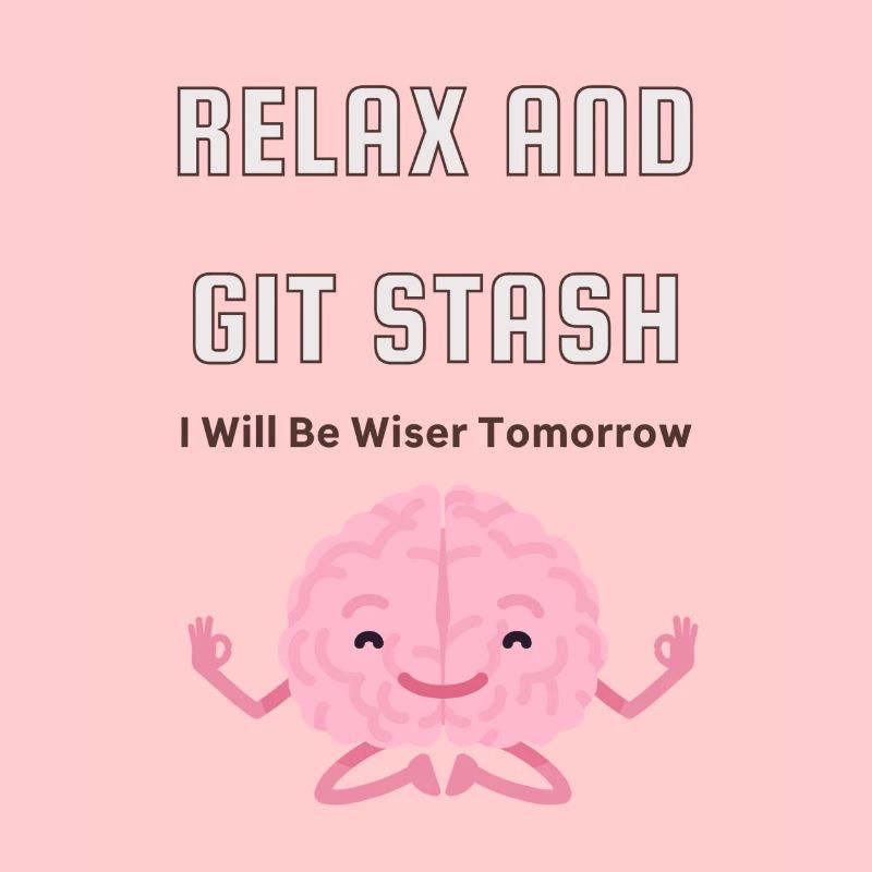 Entspanne dich und verstecke dich mit Git