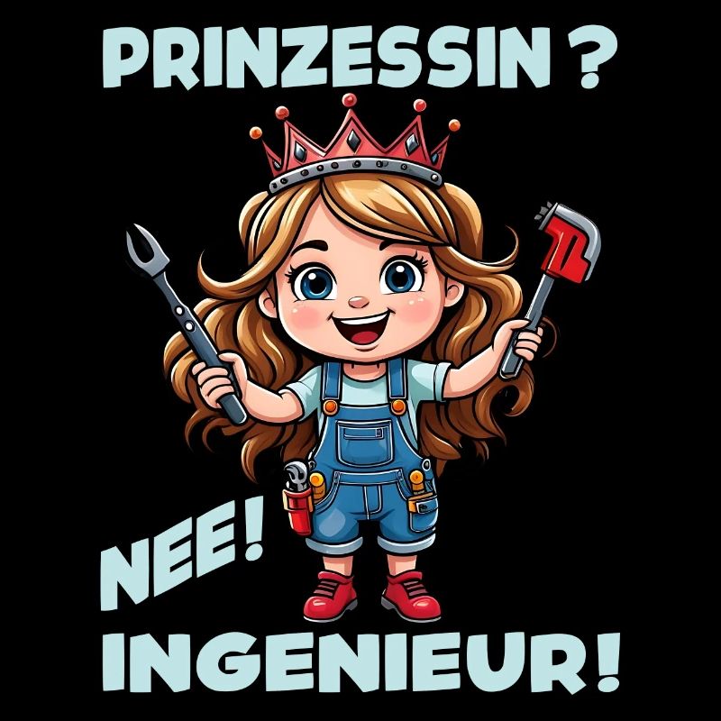 Prinzessin wird Ingenieurin Mechanikerin