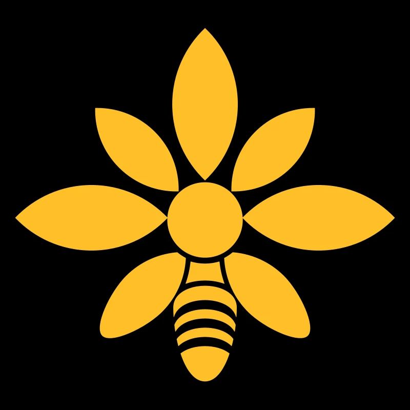biene blume