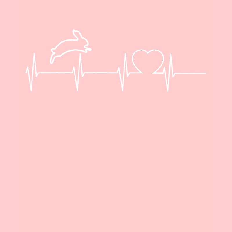 Bunny rabbit long ear heartbeat