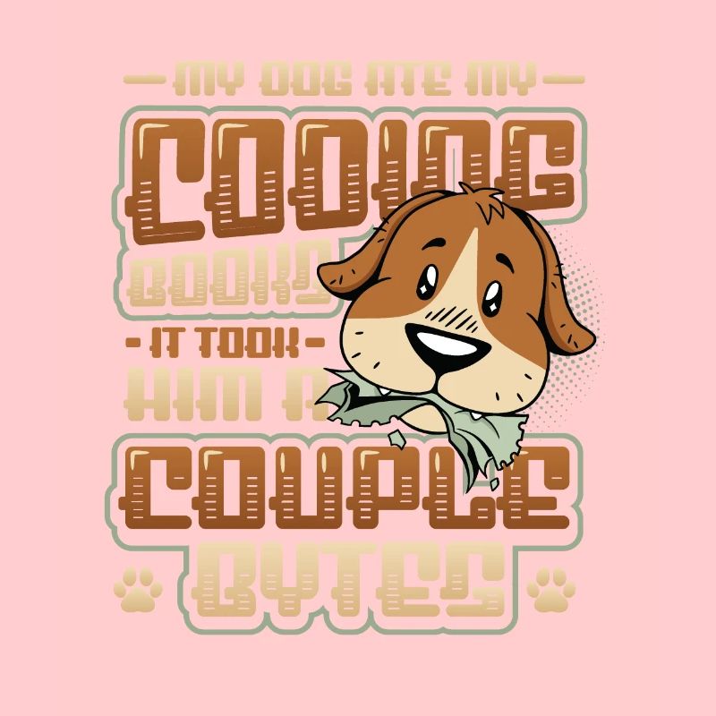 Dog Bytes Code Programmation de blagues informatiques