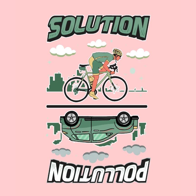 Polution Solution Environmental Protection Cycling