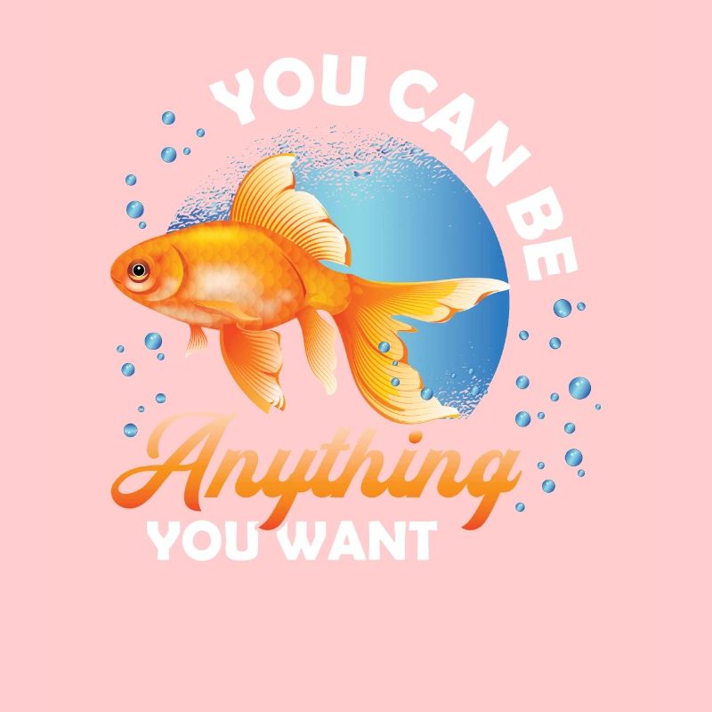 Goldfish Be A Shark, motivational message