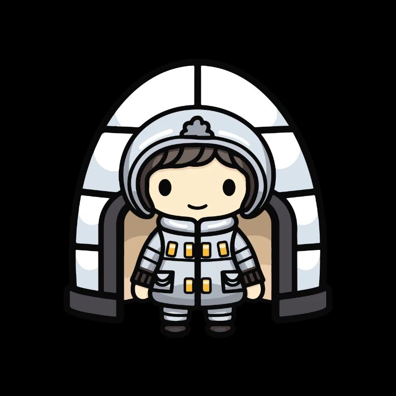 Iglu Eskimo Winter Comic