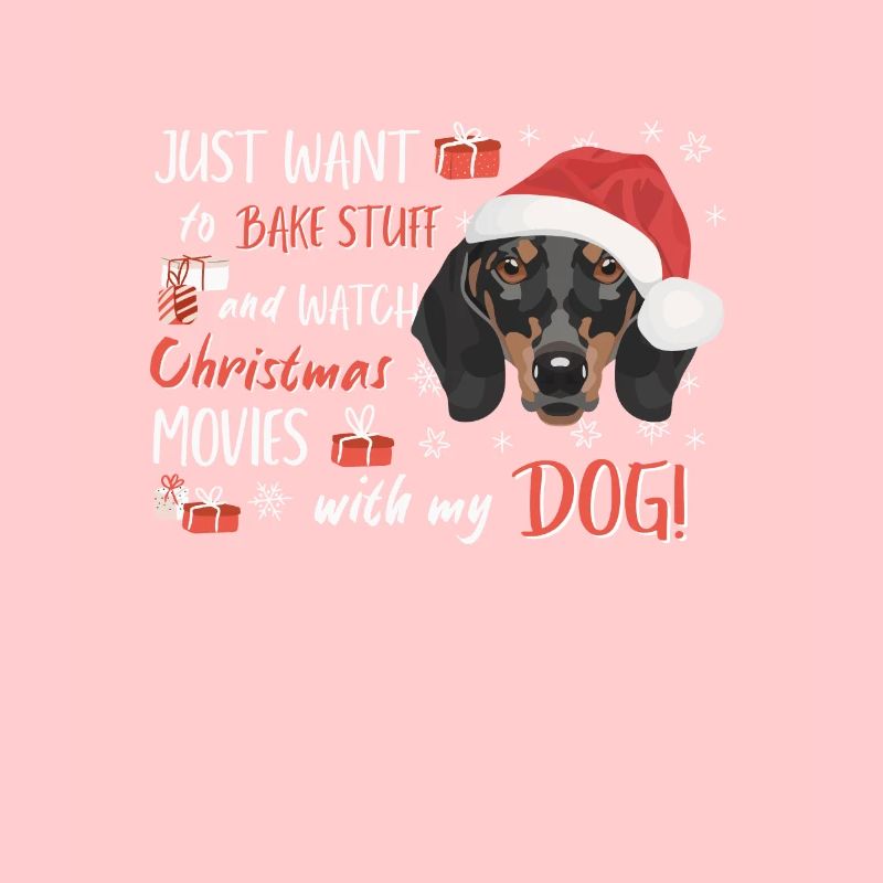Teckel Joyeux Noël