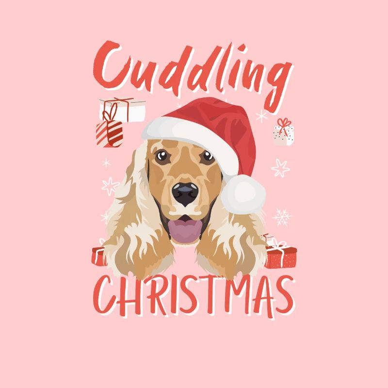Deutsch Cocker Spaniel Joyeux Noël