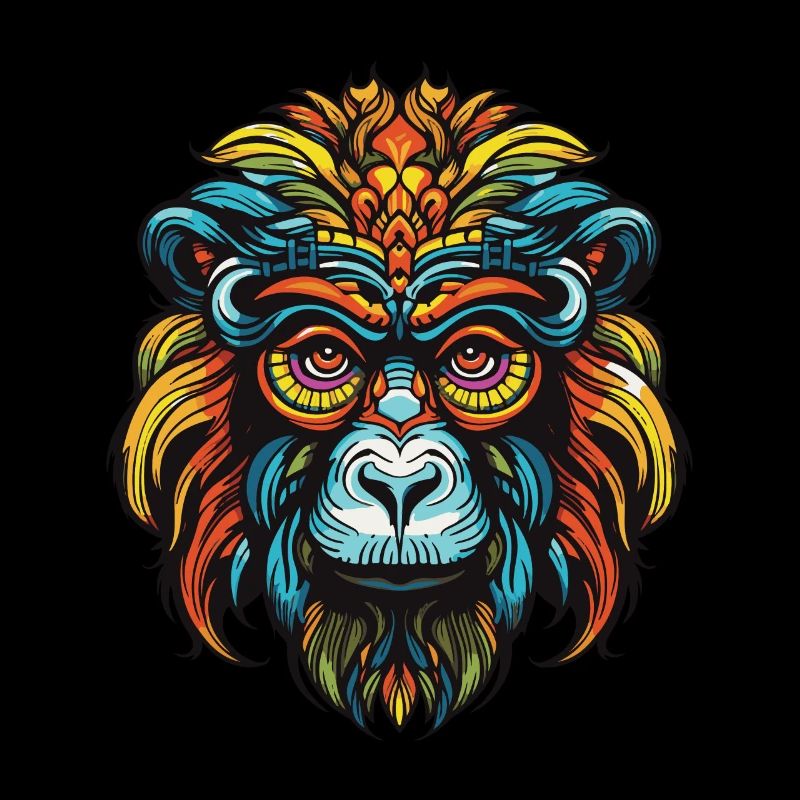 Monkey Portrait