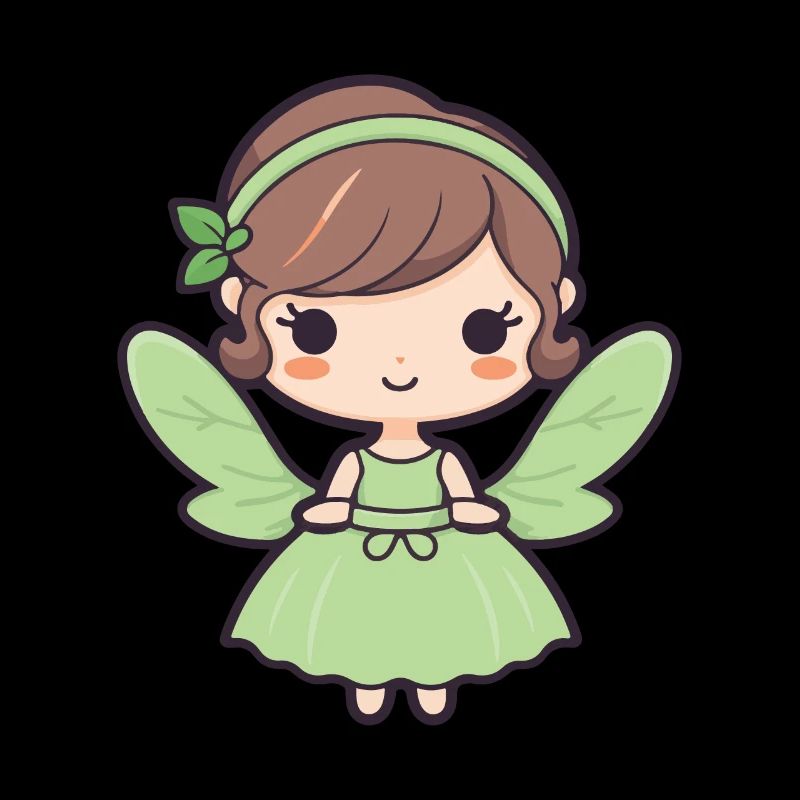 Fée Bande Dessinée Mignonne