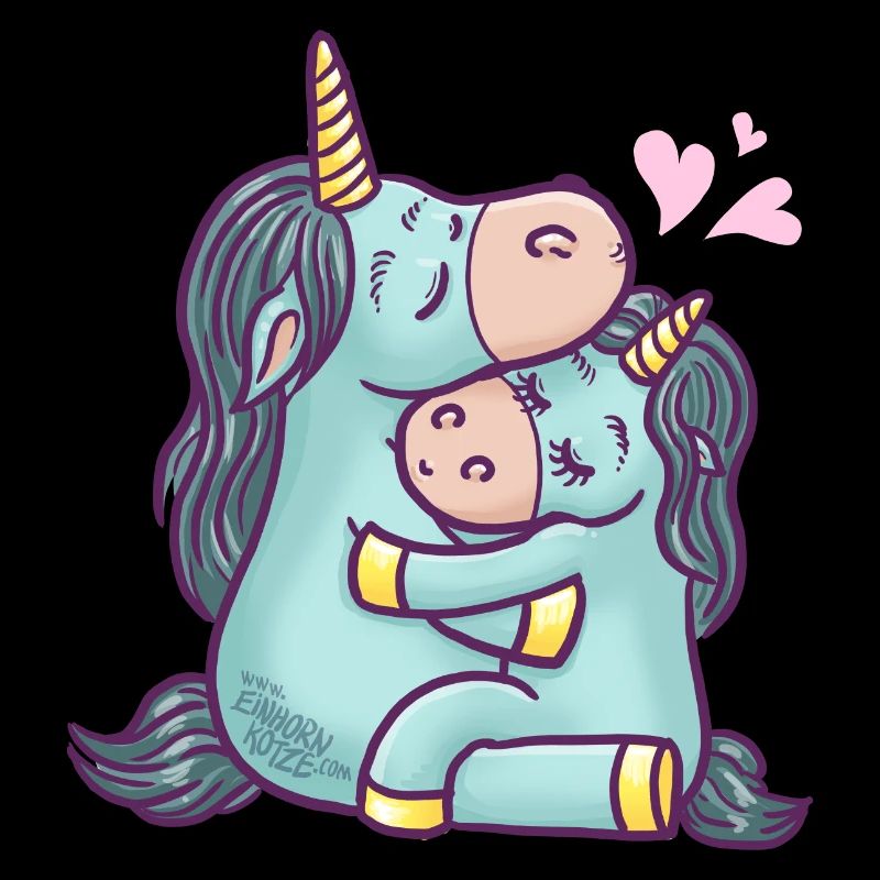 Verliebte Einhörner