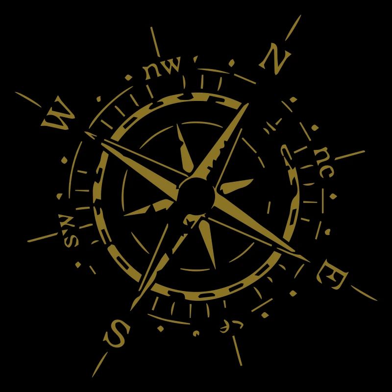 Windrose Kompass Hafen Bstyled | Freizeitmode