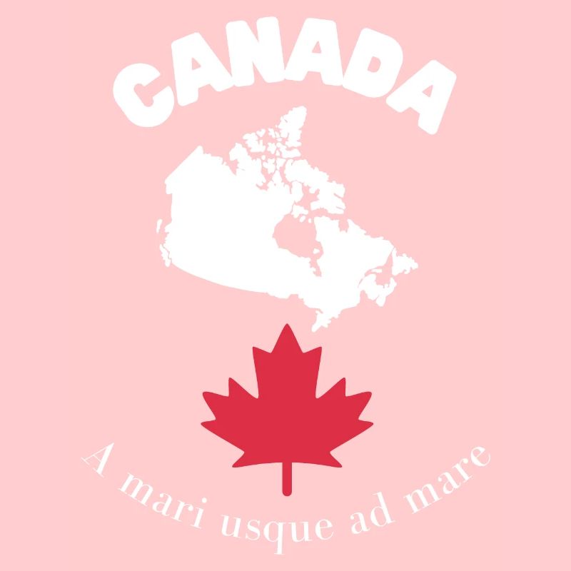 CANADA with map & motto