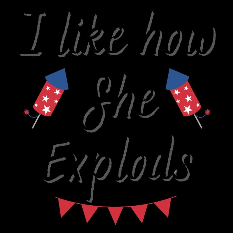 J’aime comment elle explose drôle 4th of July