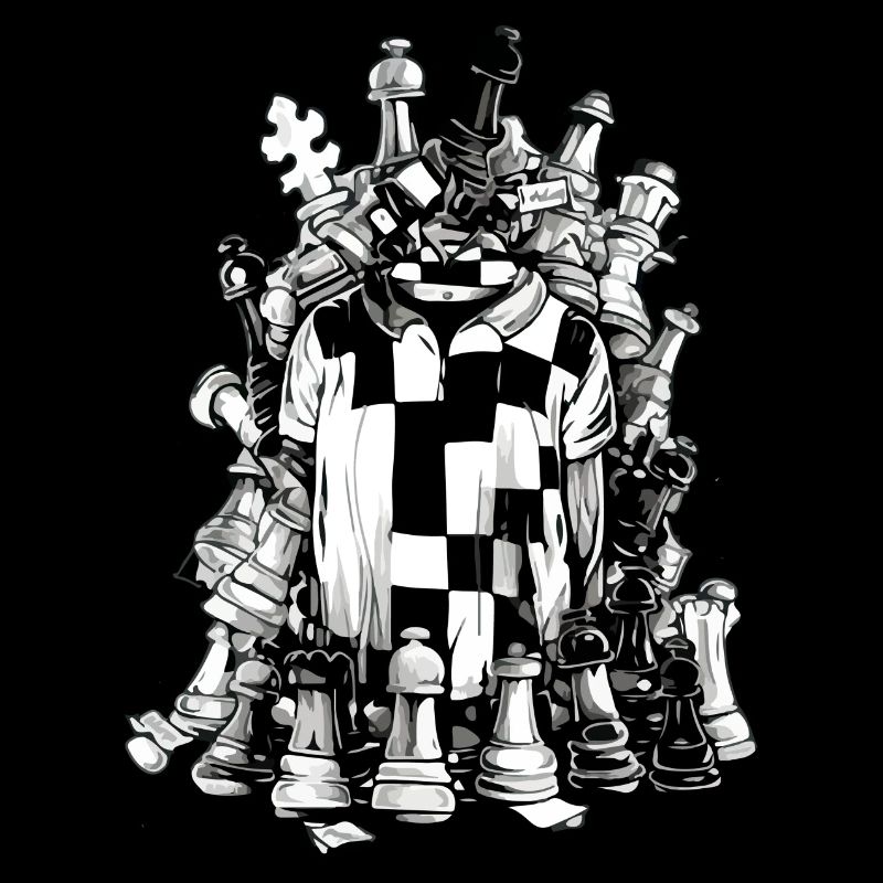 Maillot du jeu d'échecs