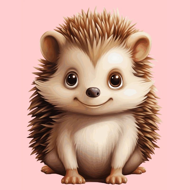 mignon petit hérisson