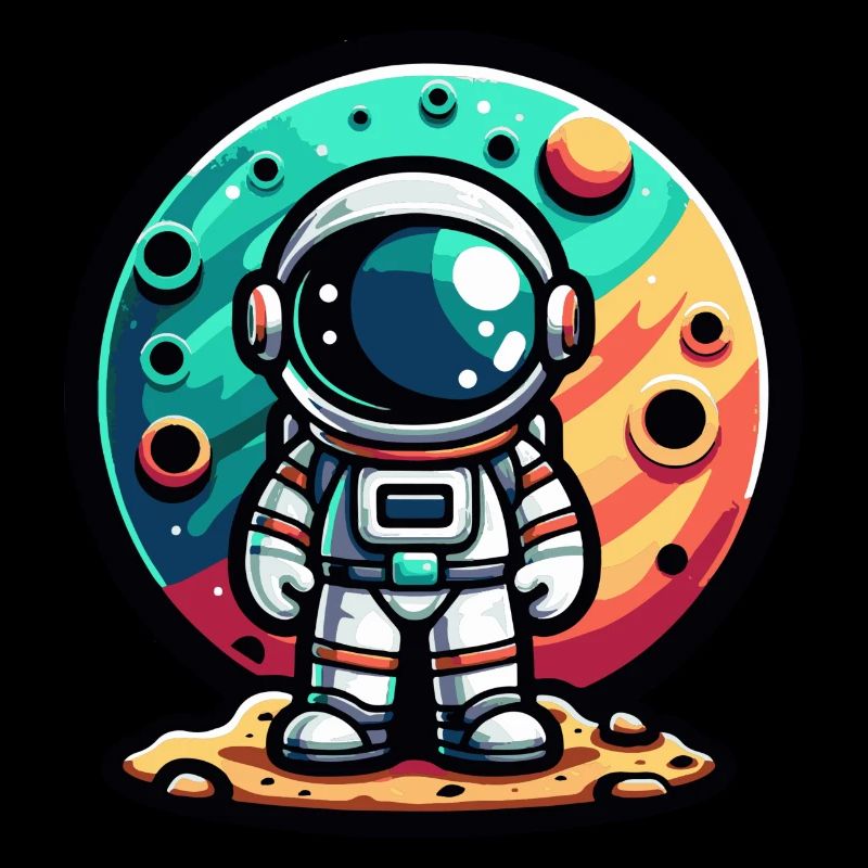 Kleiner Astronaut