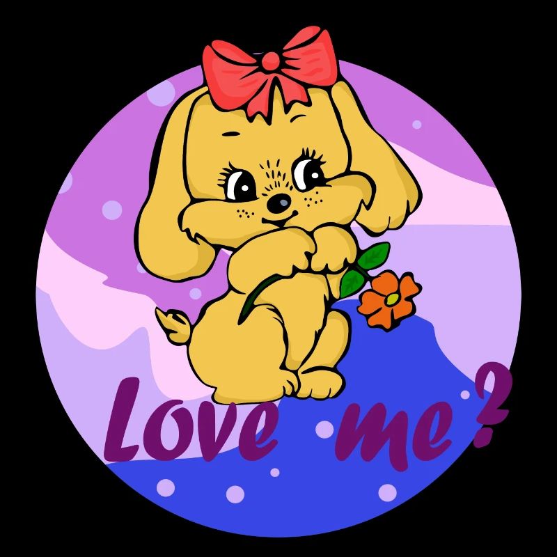 Chiot mignon - Aimez-moi - Aimez-moi!