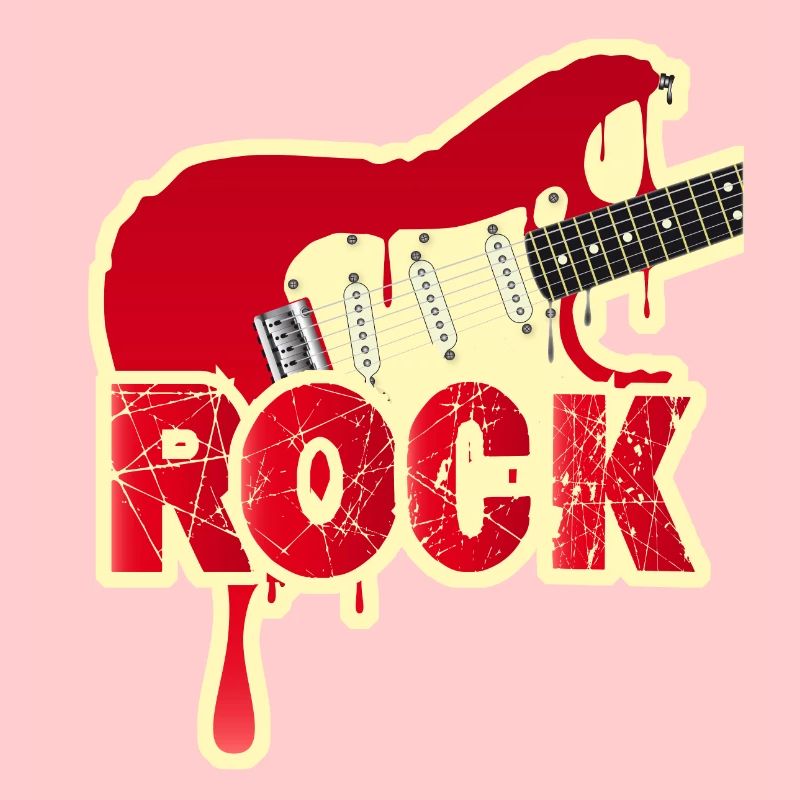 Guitare Rock Électrique Melting