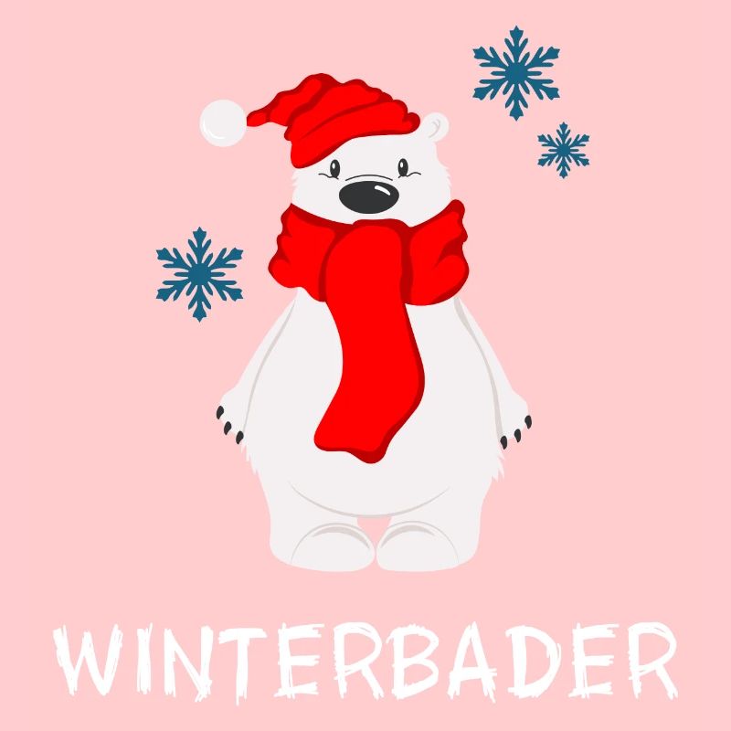 Eisbader Winterbader Polar Eisbär Winterschwimmen