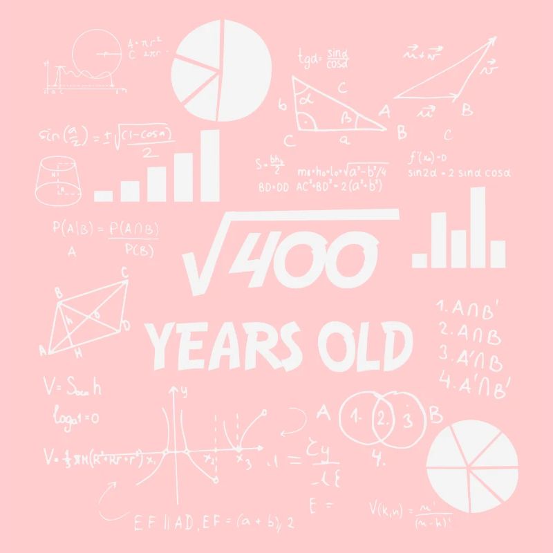 Racine carrée de 400| 20 Anniversaire Math 20 ans