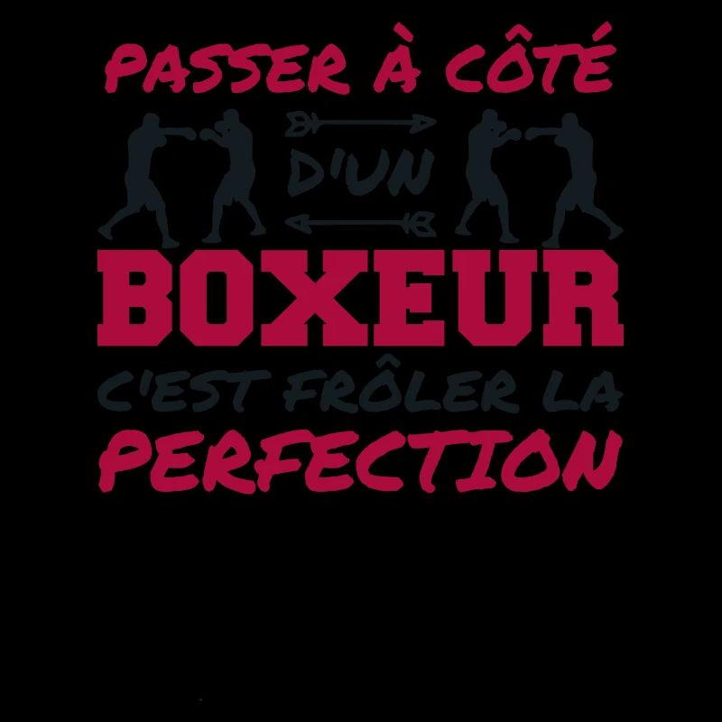Perfektion Boxer Humor Boxer Mann