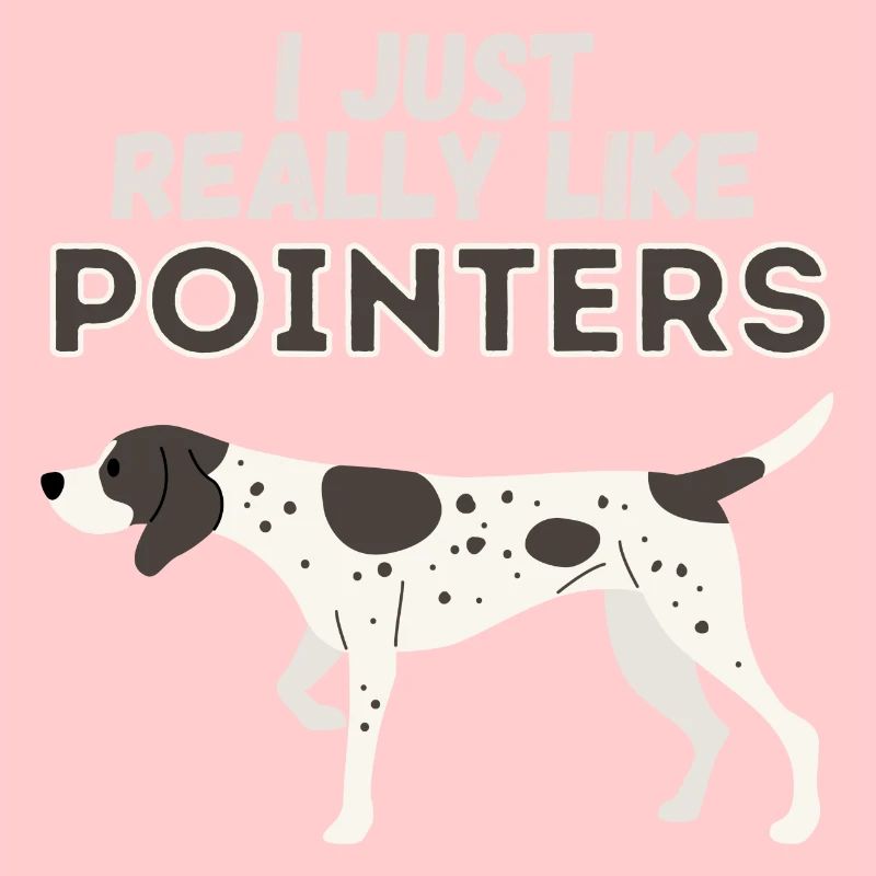 J’aime vraiment Pointers Dog Gift
