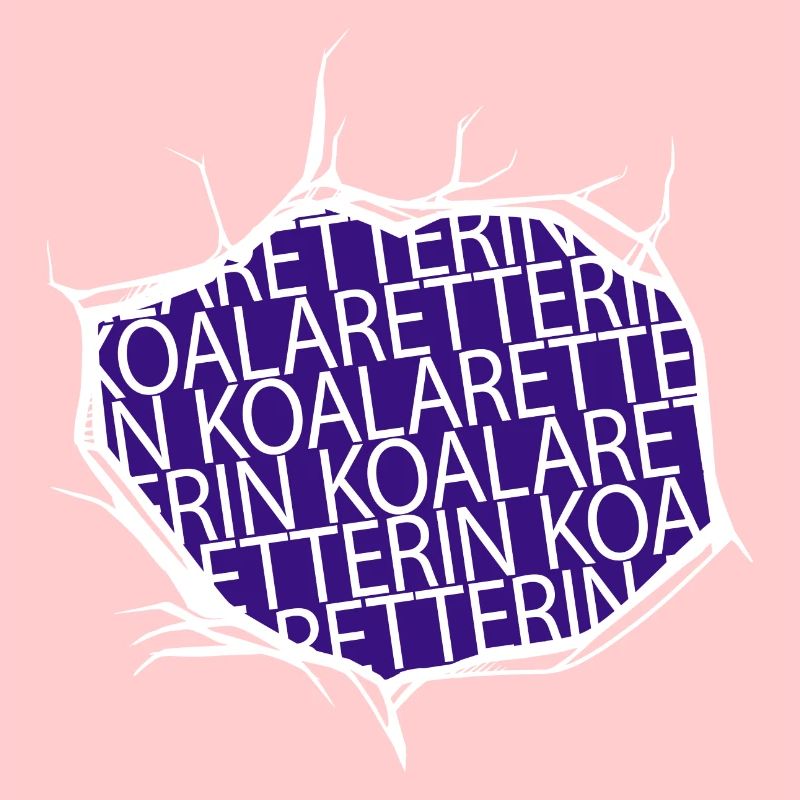 geschenkidee koala cartoon australisch dobermann