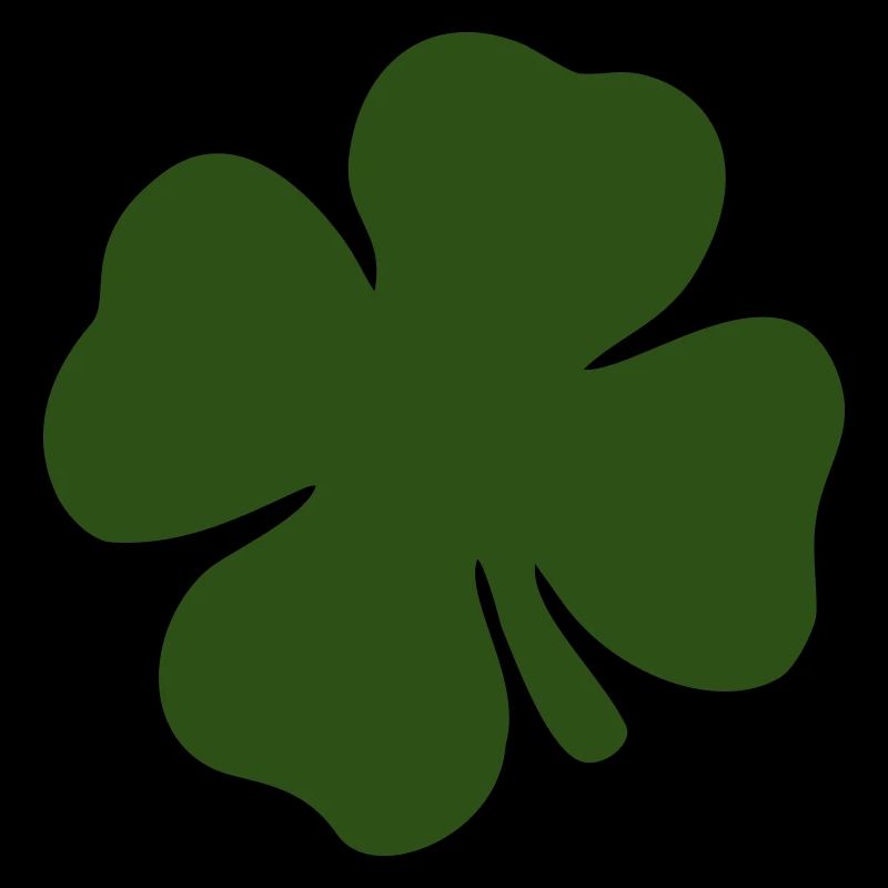 Trèfle complètement vert