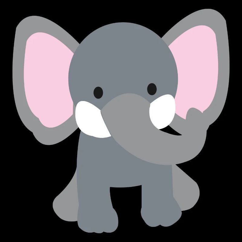 éléphant mignon