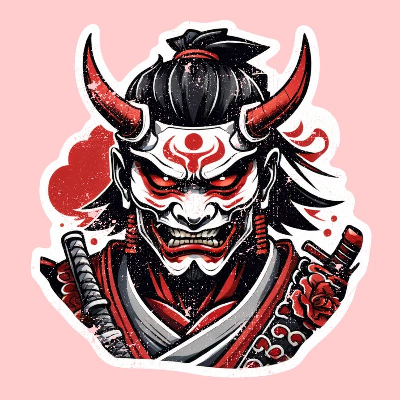 Samurai-Krieger - Japan - Dämon