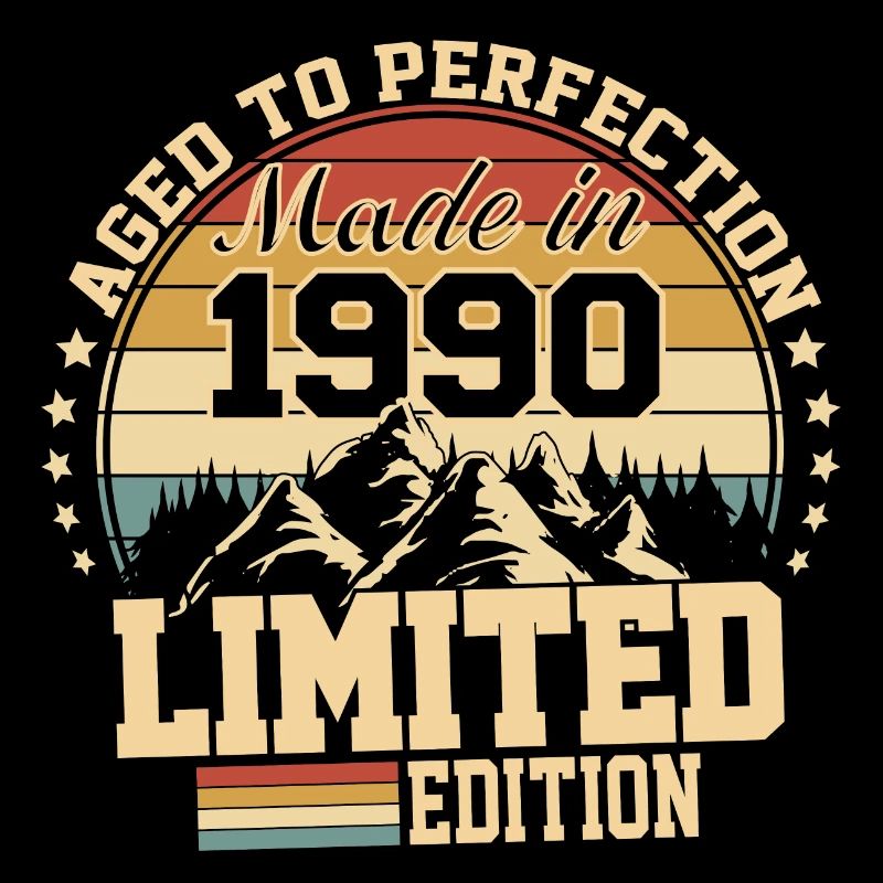 1990 Birthday 1990 Born in 1990 Anniversary