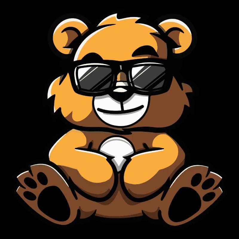 Bär Comic Cool