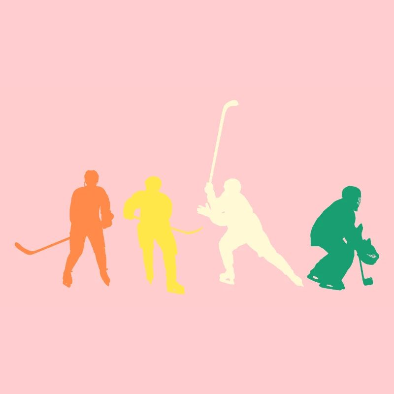 Eishockeyspieler Evolution Eishockey