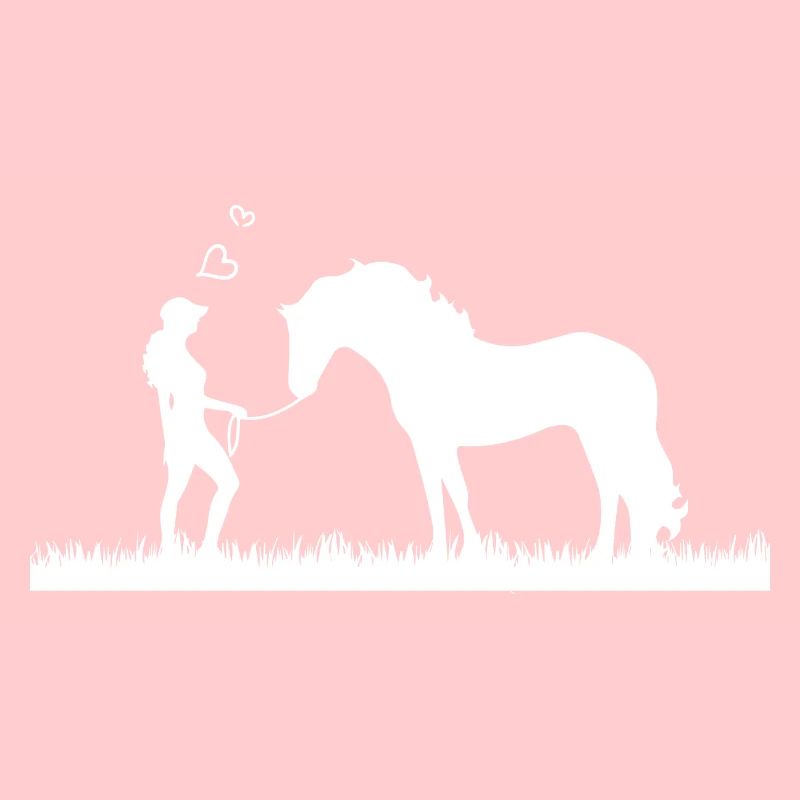 femme avec cheval