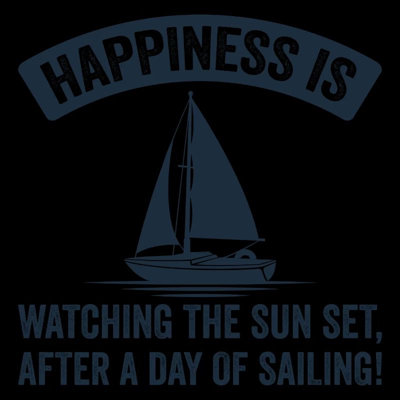 Le bonheur, c’est une journée de navigation et de coucher de soleil