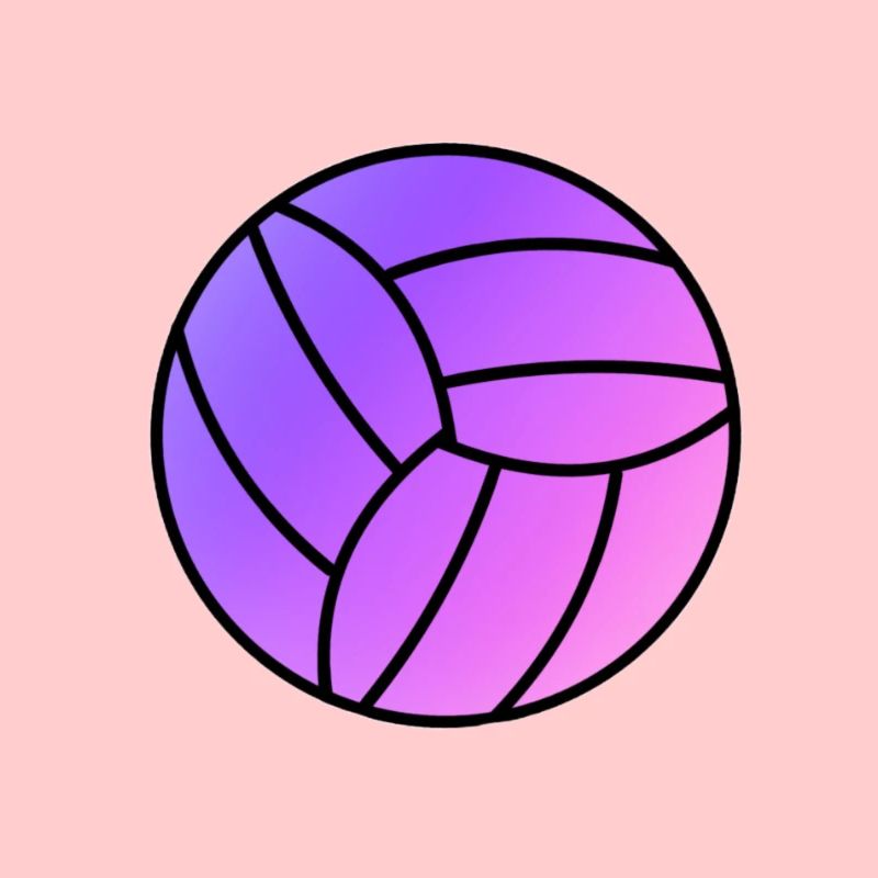 Rainbow Volleyball
