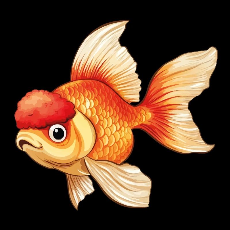 Veiltail Oranda Goldfish